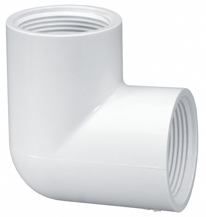 PVC 90 Elbow 1/2 in NPT 1/2 in NPT