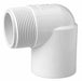 PVC 90 Elbow 3/4 in NPT 3/4 in NPT