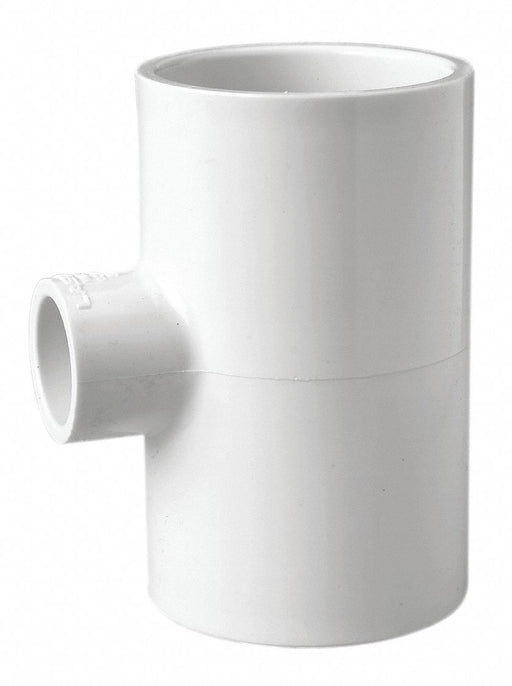 PVC Tee 1inSocket 1/2inSocket 1inSocket