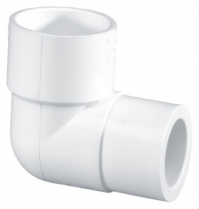 PVC 90 Elbow 1 1/2 in 1 in
