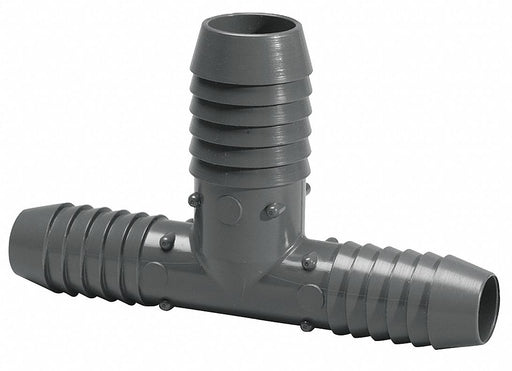 PVC Tee 1/2inBarb 3/4inBarb 1/2inBarb