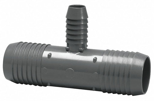 PVC Tee 2inBarbed 1inBarbed 2inBarbed