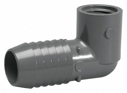 PVC 90 Elbow 1 in 1/2 in NPT
