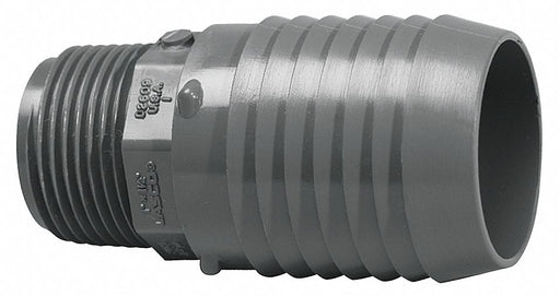 PVC Straight 2 in 1 1/2 in NPT