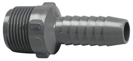 PVC Straight 1 1/4 in NPT 1 in