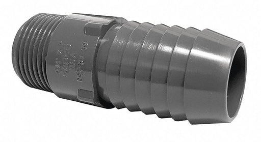 PVC Straight 1 in 3/4 in NPT