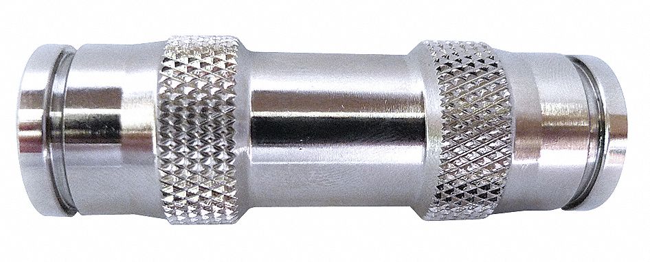 Strt Brass Push-Fit1/8 Push-Fit1/8 