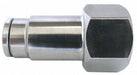 Strt Brass Push-Fit1/8in FNPT1/4in