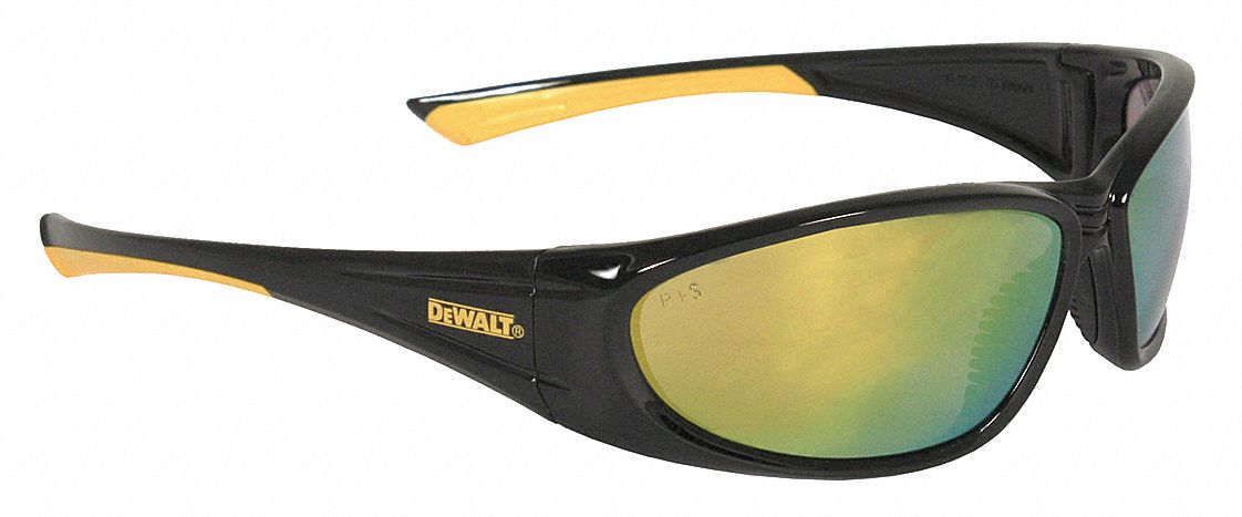 Safety Glasses Yellow Mirror