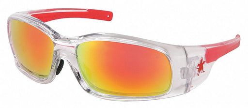 Safety Glasses Red/Fire Mirror