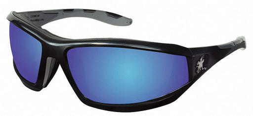 Safety Glasses Blue Mirror