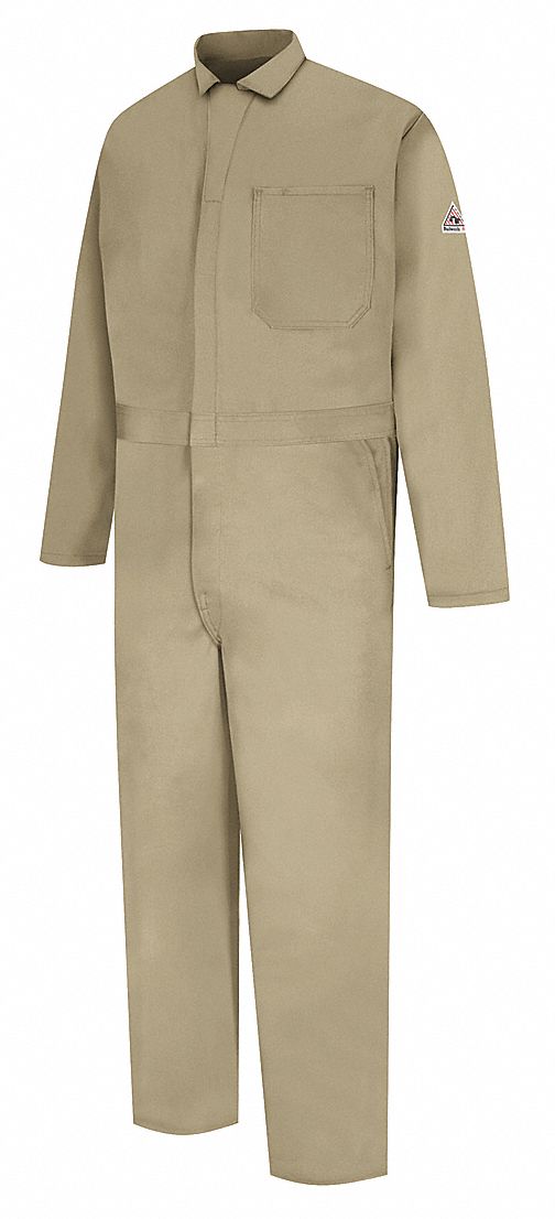 D1685 Flame-Resistant Coverall Khaki 58
