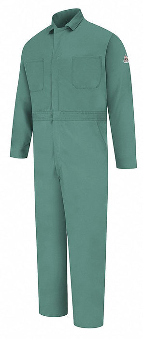 Flame-Resistant Coverall Lght Green XL