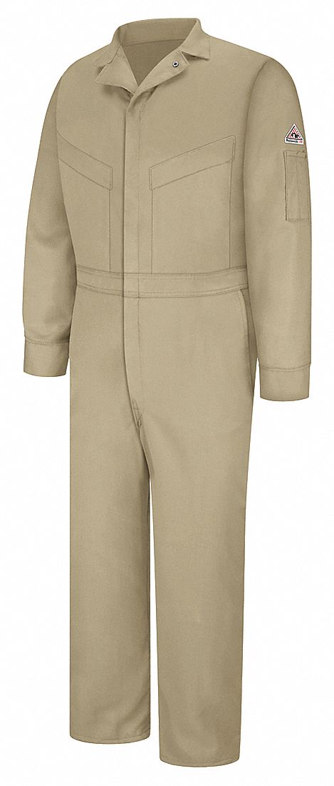 G7298 Flame-Resistant Coverall Khaki 56