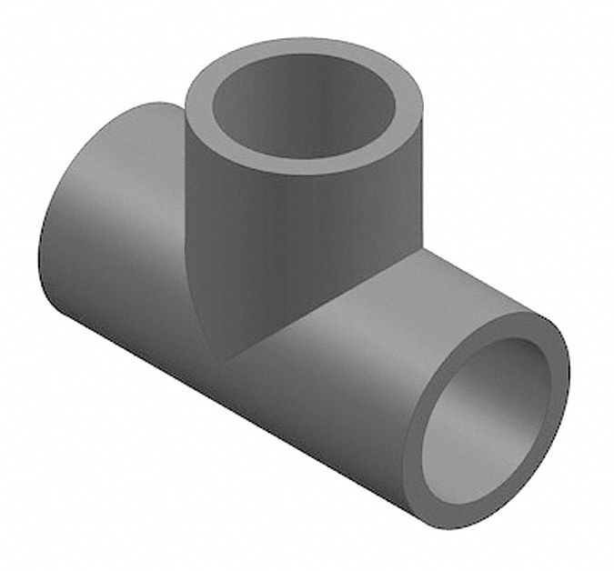 PVC Tee 6inSocket 6inSocket 6inSocket