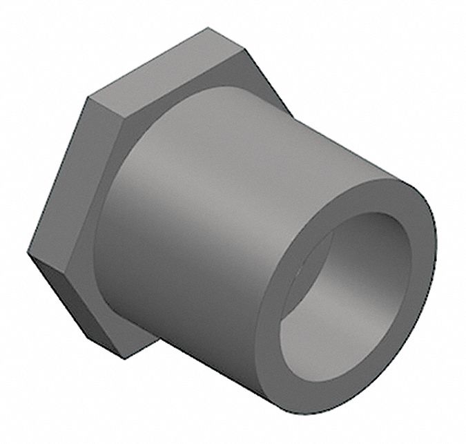PVC Bushing 1/4 in 3/8 in NPT