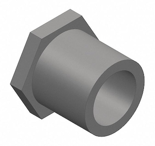 Hex Head Plug 1/2 in Schedule 80 Gray