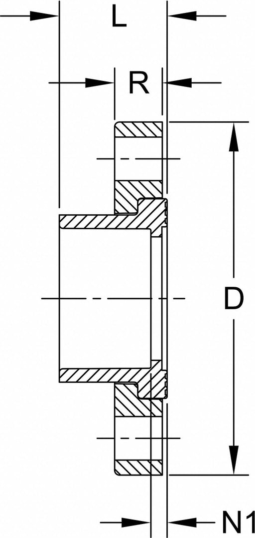 VanStoneFlange 91/2in Sched.80 LapJoint