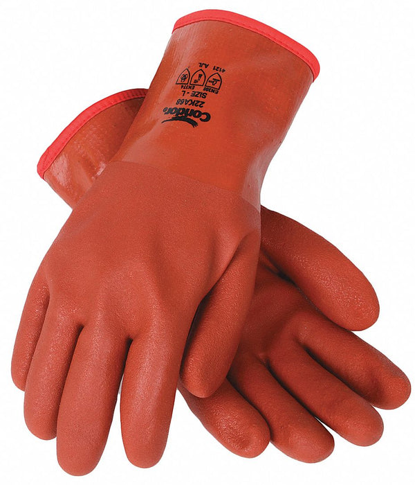 Chemical-ResistantGloves RedBrown XL PR