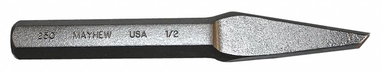 Chisel Half Round Nose 1/2 x 8 