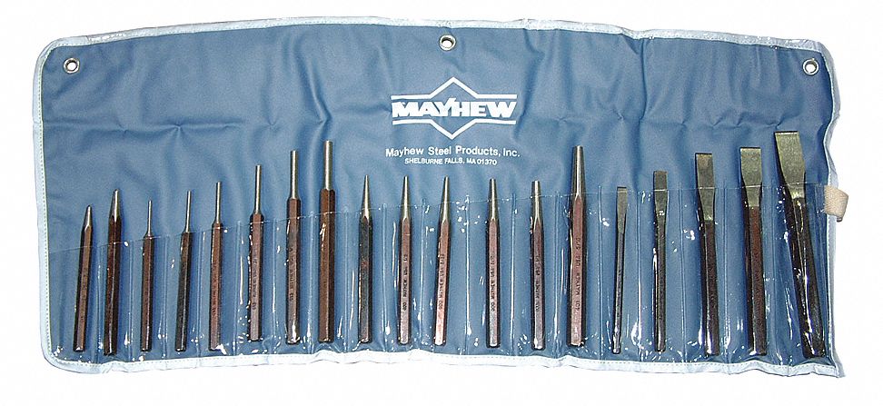 Punch and Chisel Set 19 Pieces