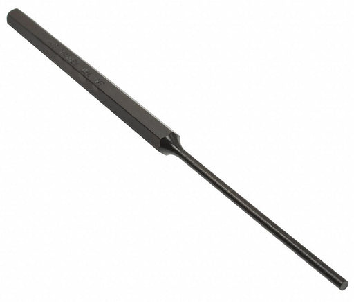Pin Punch Black 1/8 in Tip 5/16 x 8 in