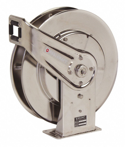 Air Hose Reel SS Silver