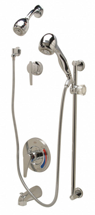 Shower Head Kit Zurn Round Chrome