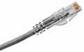M3400 Patch Cord Cat 6A Clear Boot Gray 7 ft.