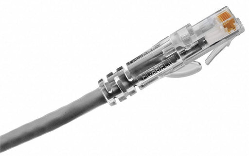 M3400 Patch Cord Cat 6A Clear Boot Gray 20 ft.