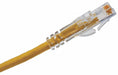 M3400 Patch Cord Cat 6A Clear Boot Yellow 3ft.