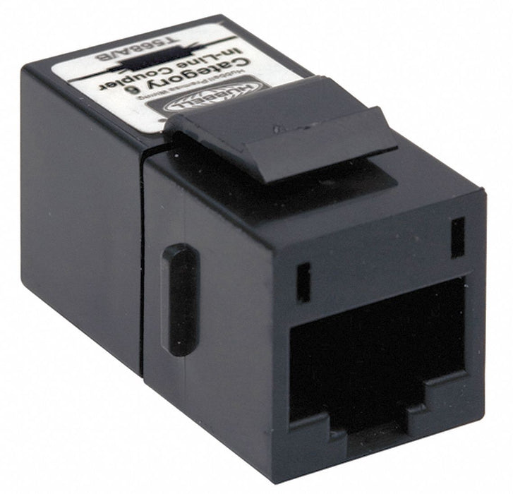 M1023 Inline Coupler 8 Cat6 Black