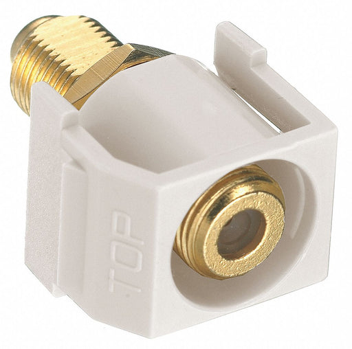 Keystone Jack 1.125 in H Off-White