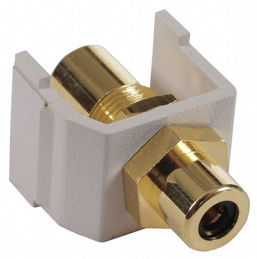 Keystone Jack 0.8125 in H Off-White