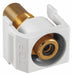 Keystone Jack 0.875 in H White