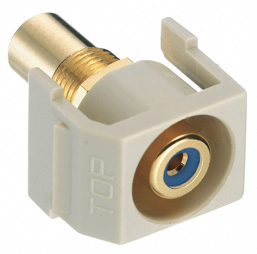 Keystone Jack 0.875 in H Ivory