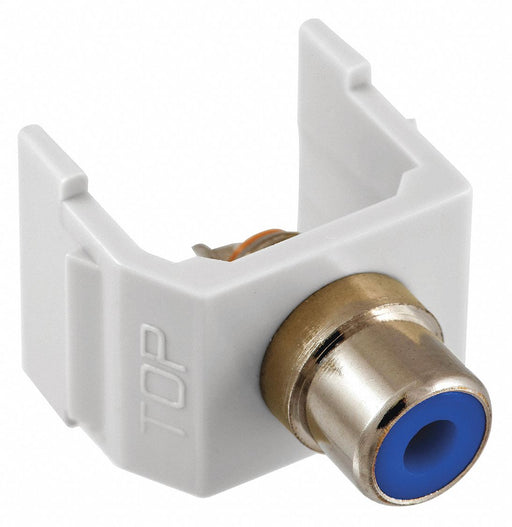 Keystone Jack 0.8125 in H White