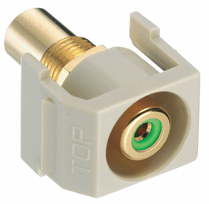 Keystone Jack 0.875 in H Ivory