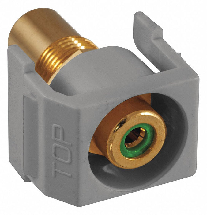 Keystone Jack 0.875 in H Gray