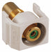 Inline Coupler RCA Duplex Light Almond