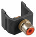 Inline Coupler RCA Duplex Black