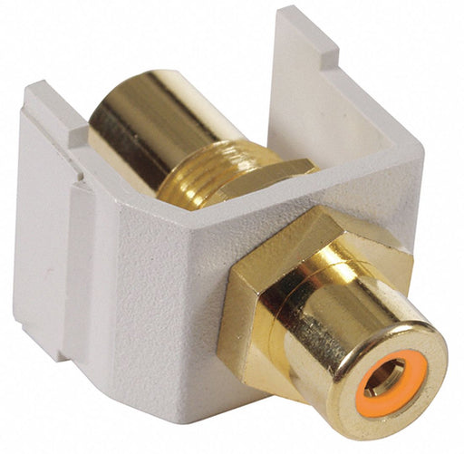 Keystone Jack 0.8125 in H Off-White