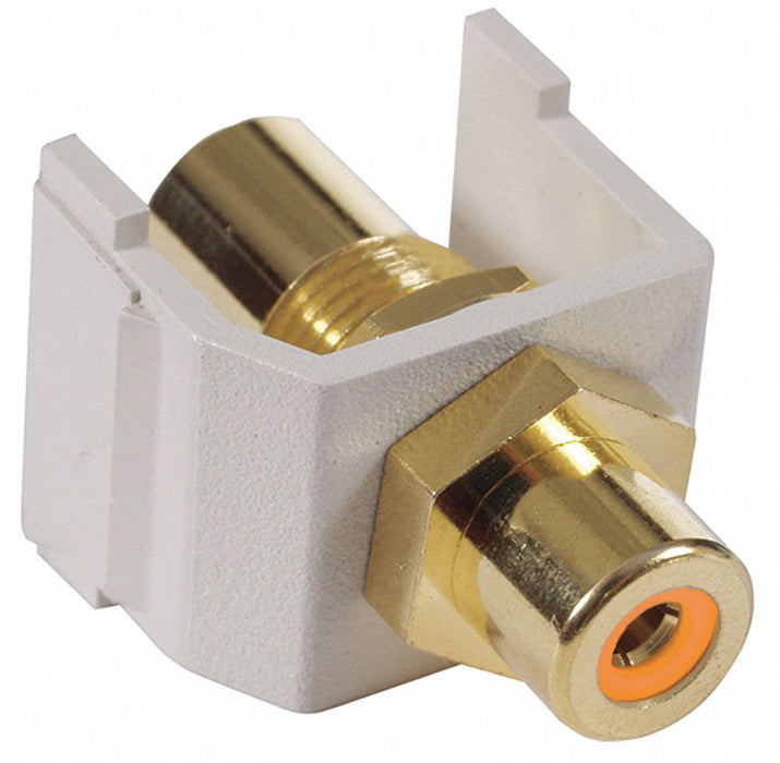 Keystone Jack 0.8125 in H Off-White
