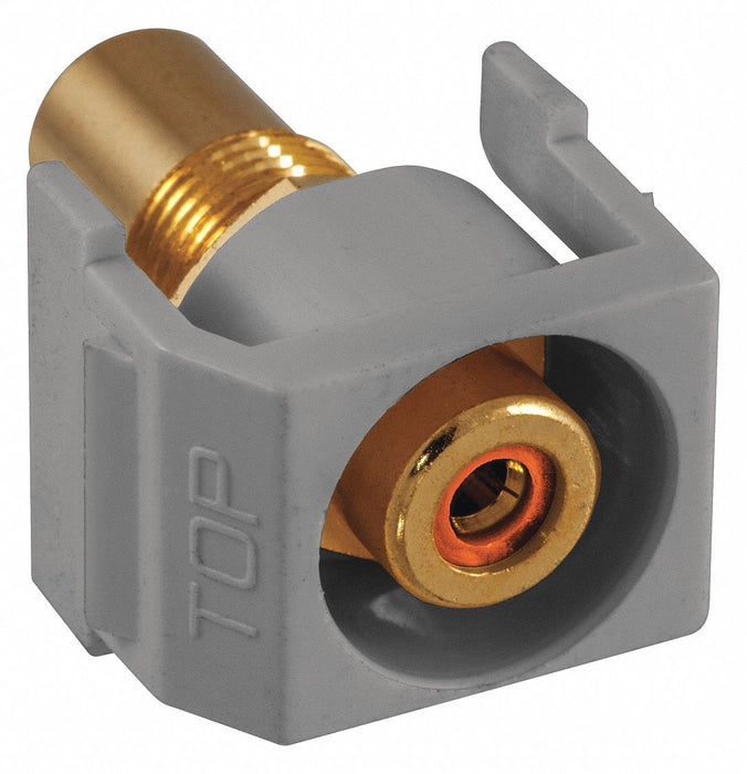 Keystone Jack 0.875 in H Gray
