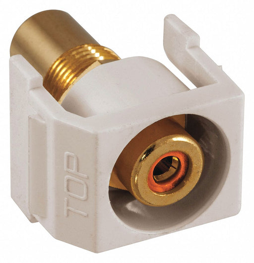 Keystone Jack 0.875 in H Off-White