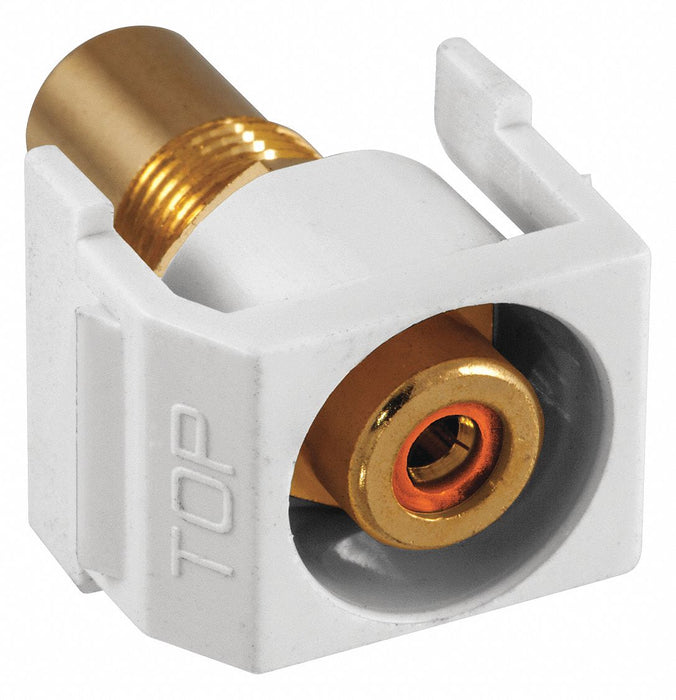 Keystone Jack 0.875 in H White