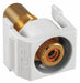 Keystone Jack 0.875 in H White