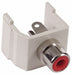 Connector RCA Duplex Light Almond
