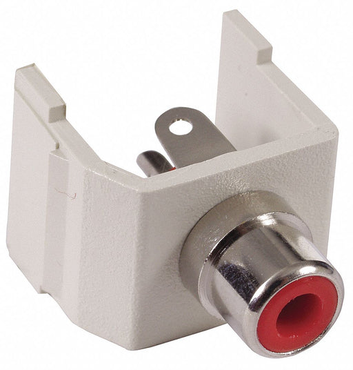 Keystone Jack 0.8125 in H Ivory