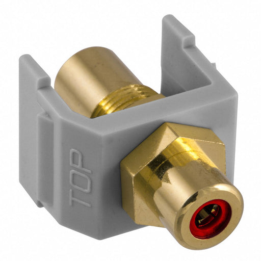 Keystone Jack 0.8125 in H Gray